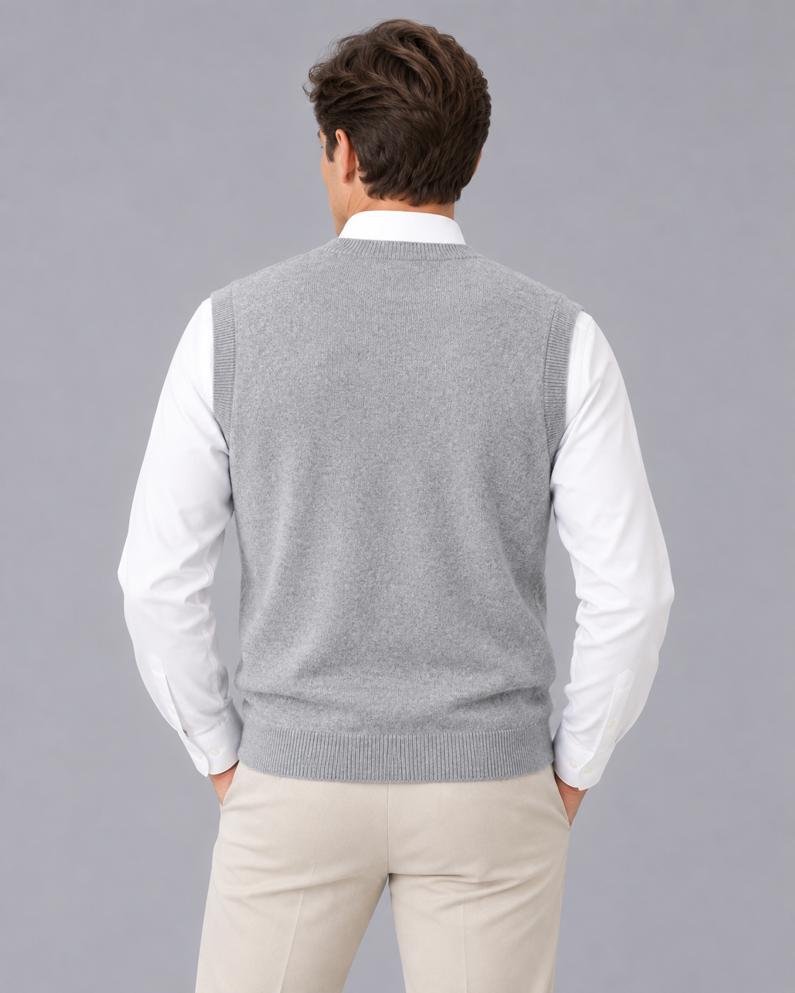 Men's Extrafine Merino Wool Sweater Vest