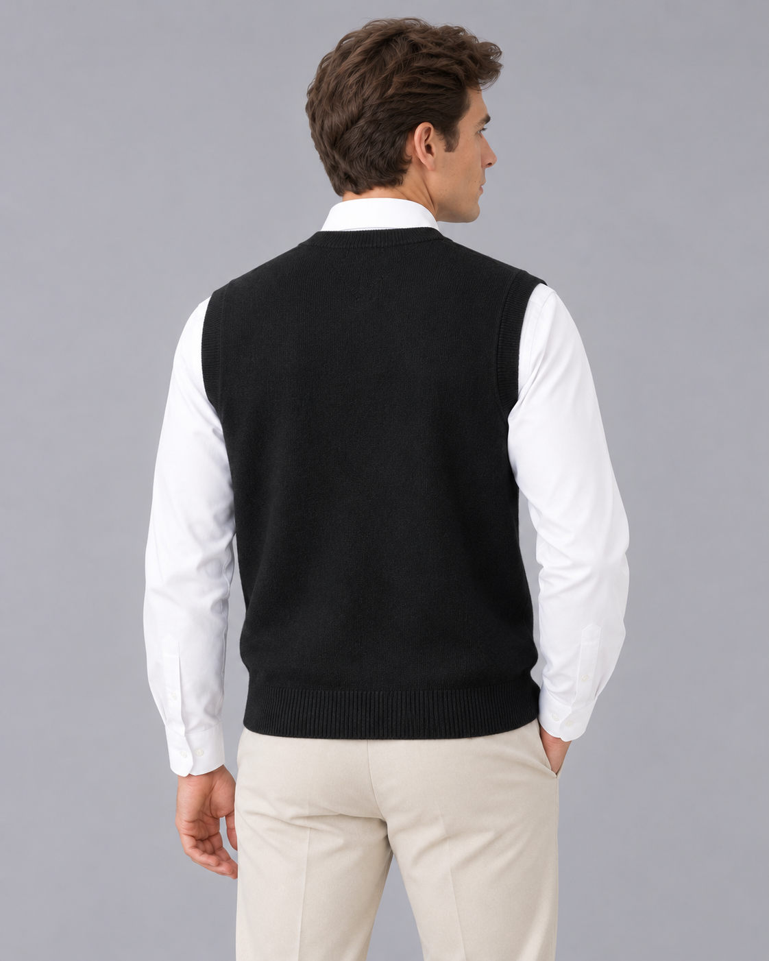 Men's Extrafine Merino Wool Sweater Vest