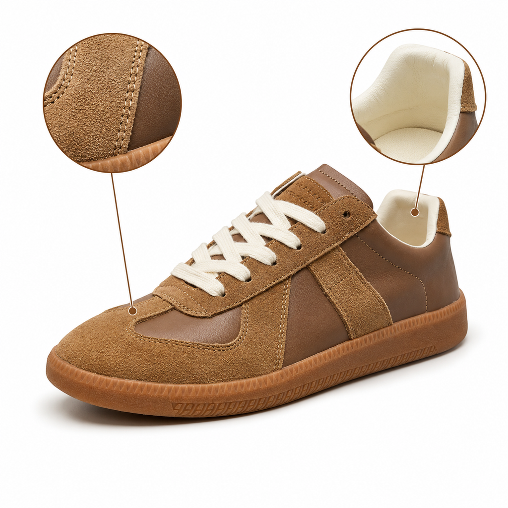 Men's Comfort Lace-Up Lightweight Casual Sneakers