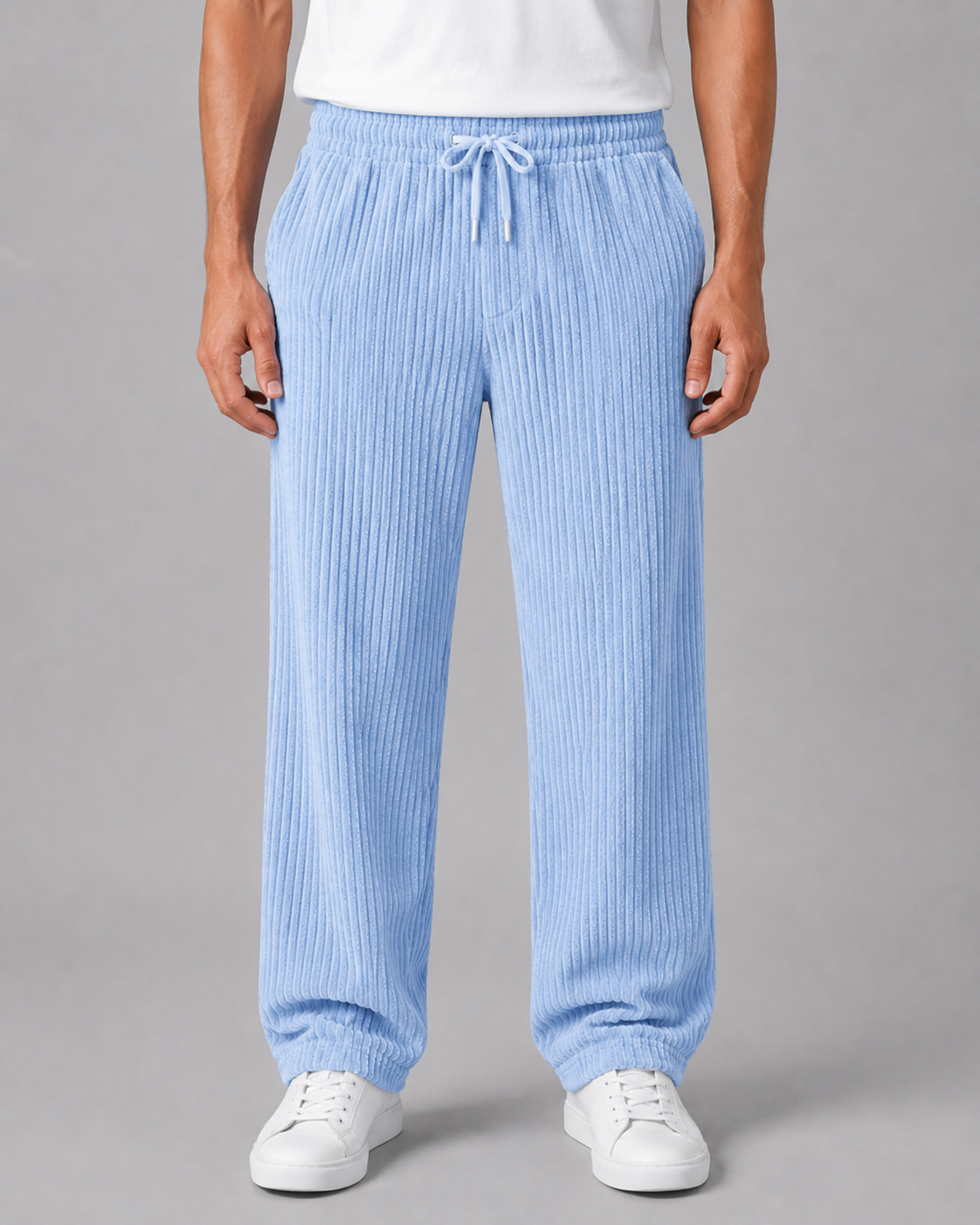 Corduroy Trousers for Men - Relaxed Fit