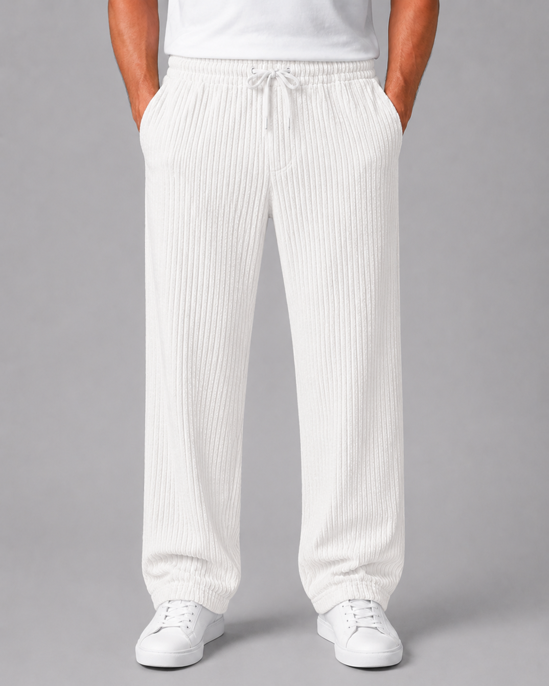 Corduroy Trousers for Men - Relaxed Fit