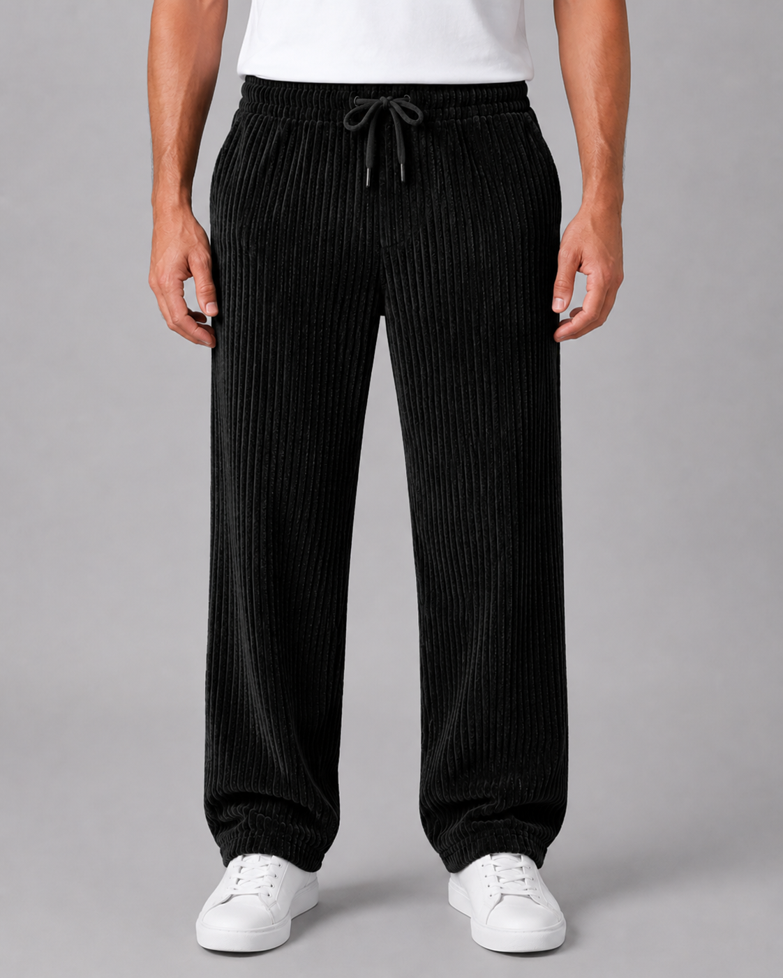 Corduroy Trousers for Men - Relaxed Fit