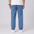 Men's Loose Fit Straight Leg Jeans