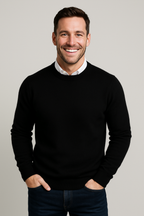 Men's Classic Knit Crew Neck Sweater