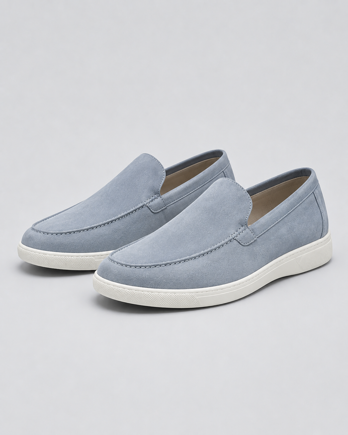 Classic Suede Slip-On Loafers
