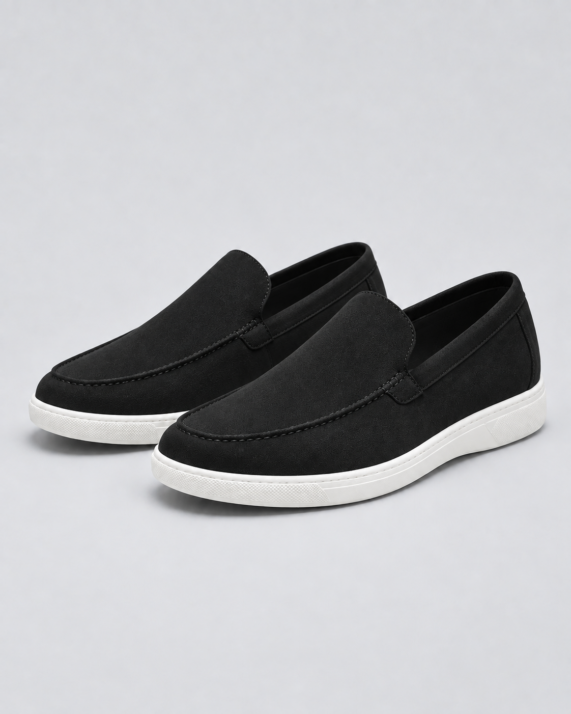 Classic Suede Slip-On Loafers