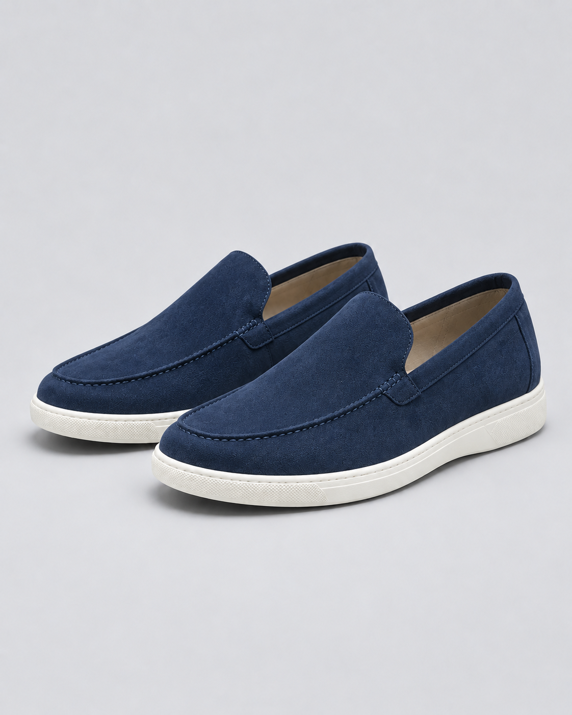 Classic Suede Slip-On Loafers