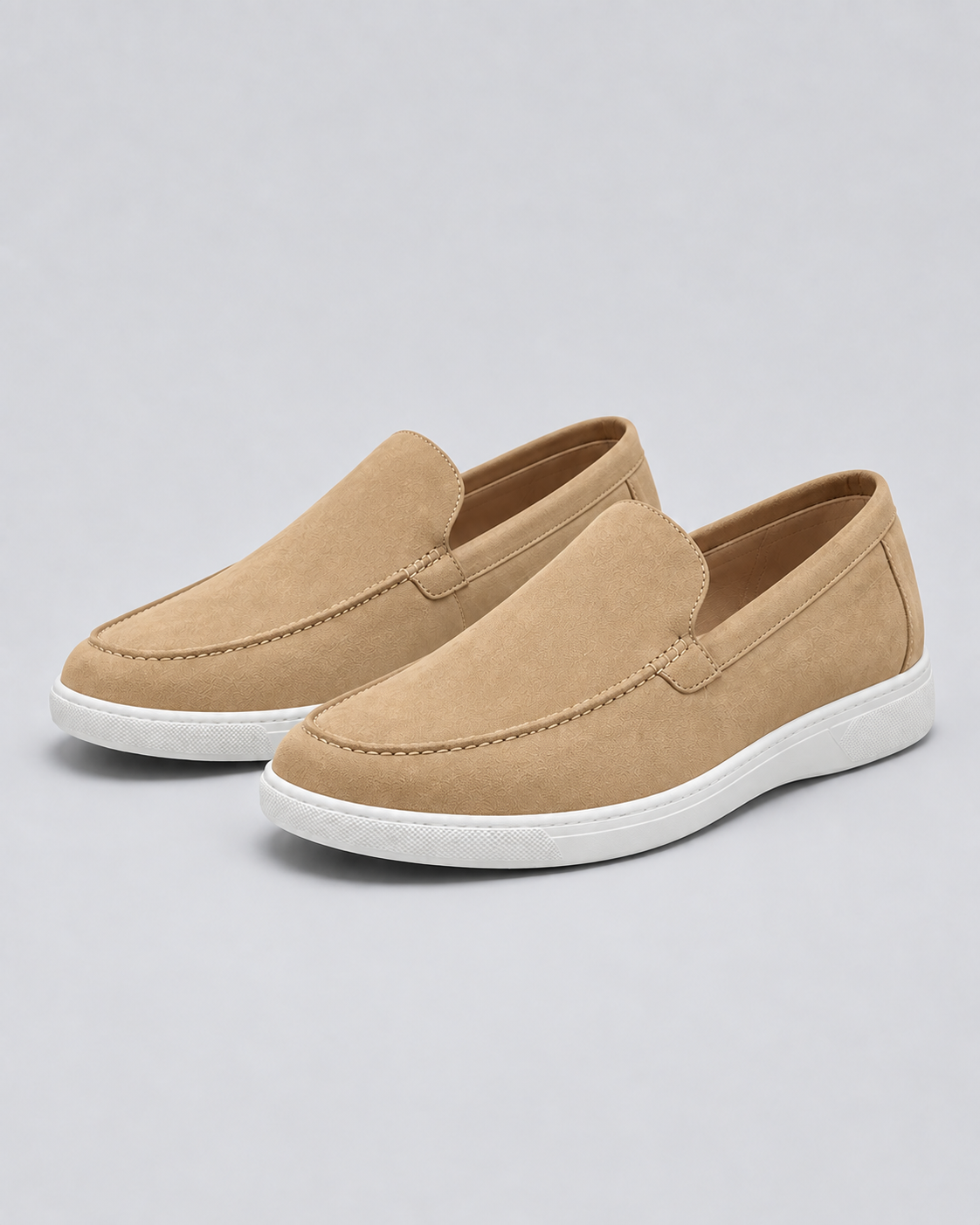 Classic Suede Slip-On Loafers