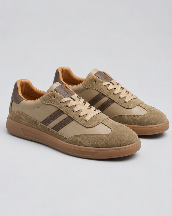Men's Classic Lace-Up Retro Sneakers