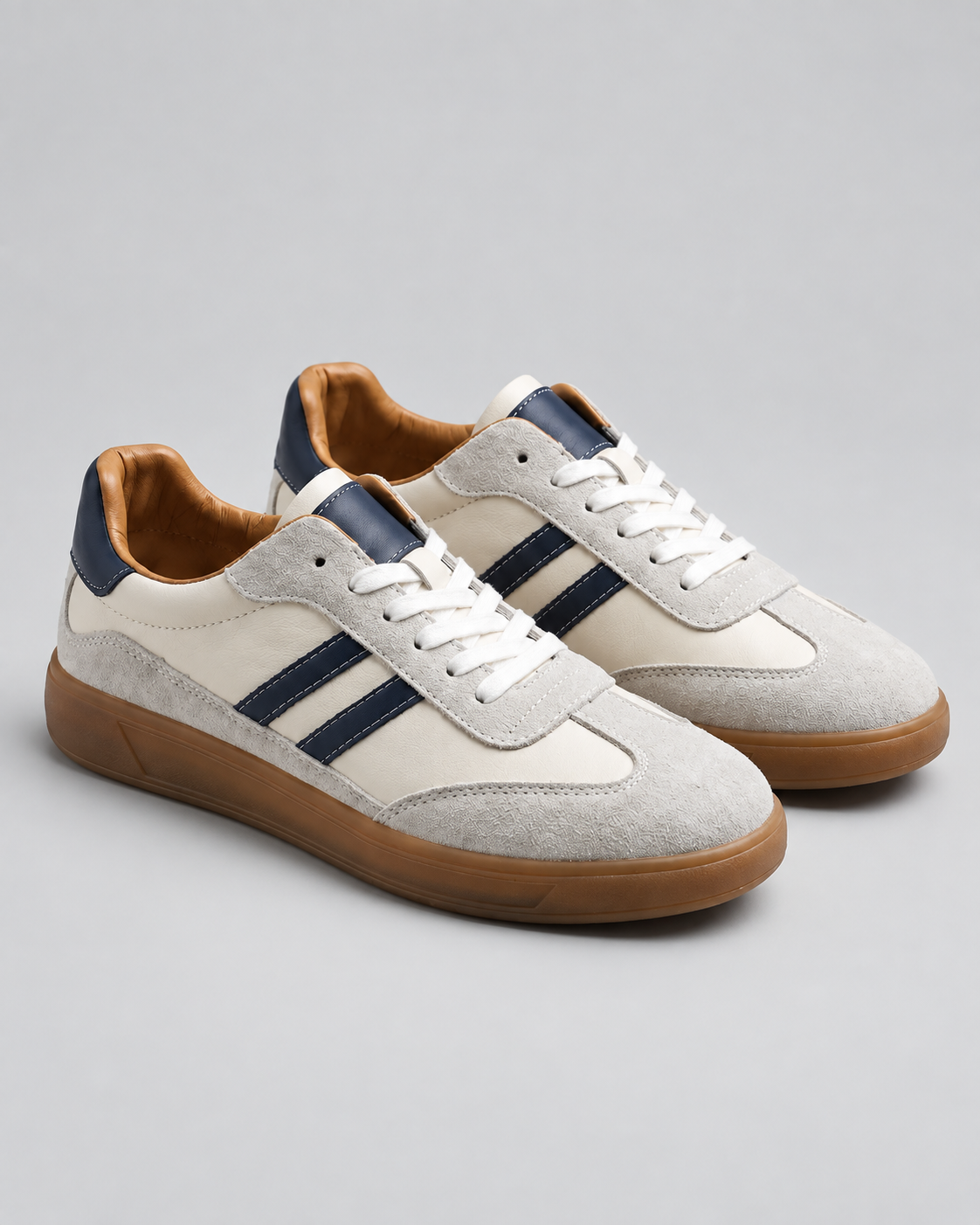 Men's Classic Lace-Up Retro Sneakers