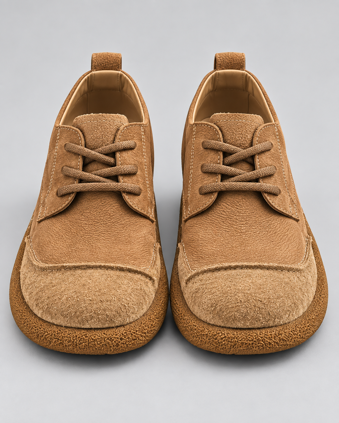 Men's Leather Orthopedic Walking Shoes with Support
