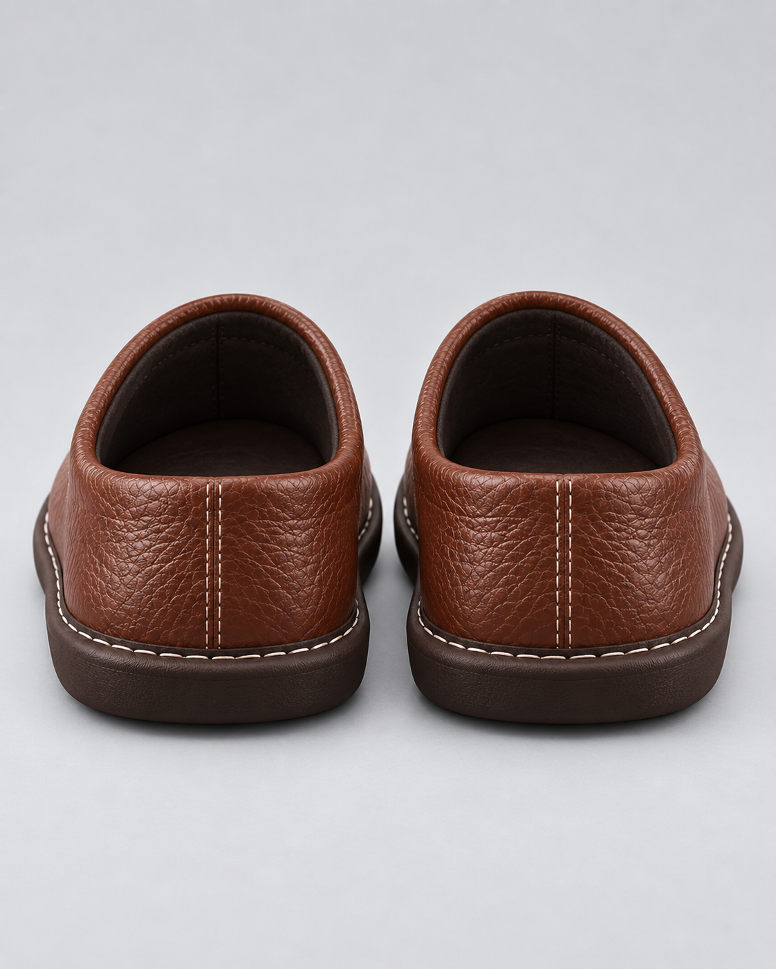 Men's Leather Slippers