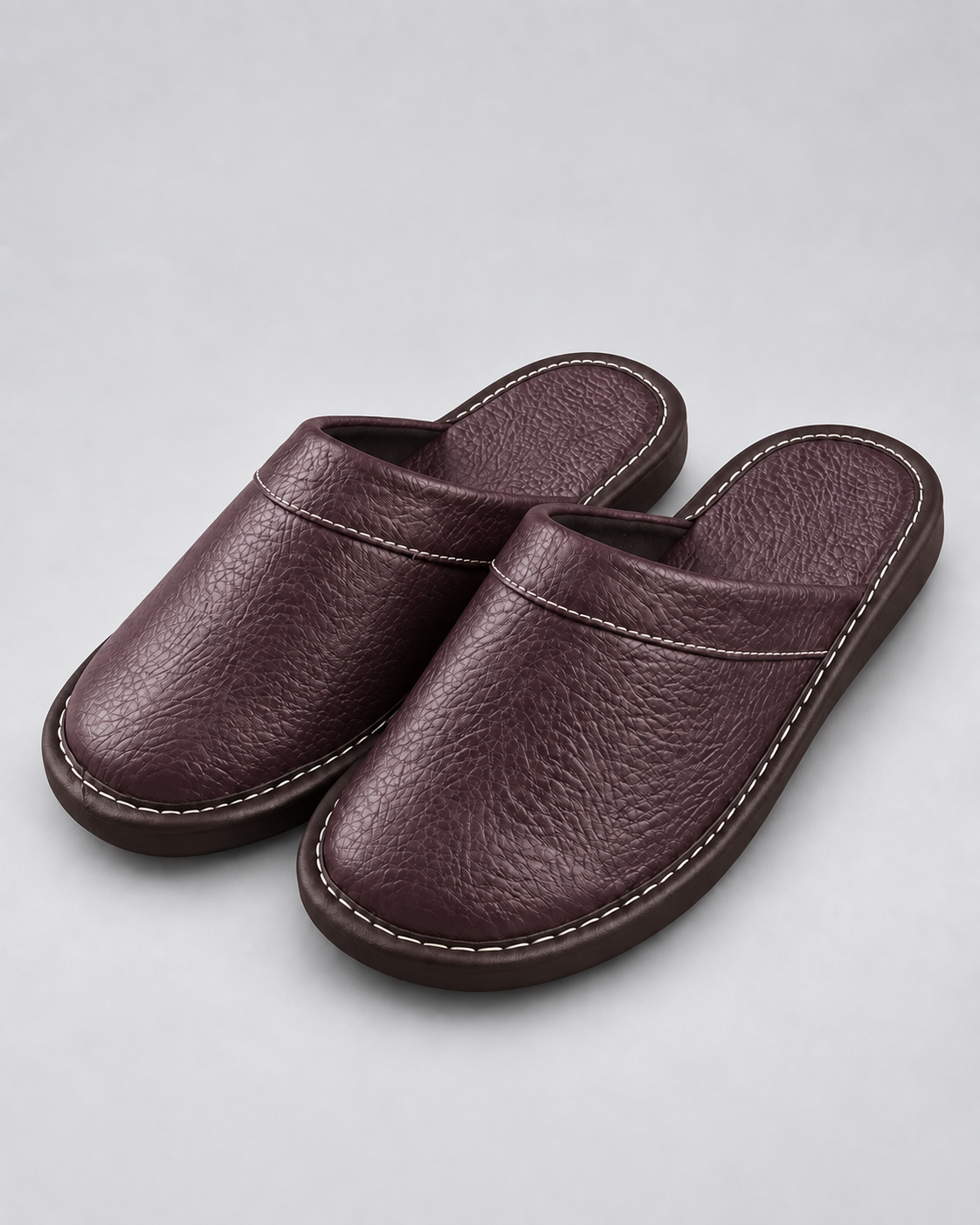 Men's Leather Slippers