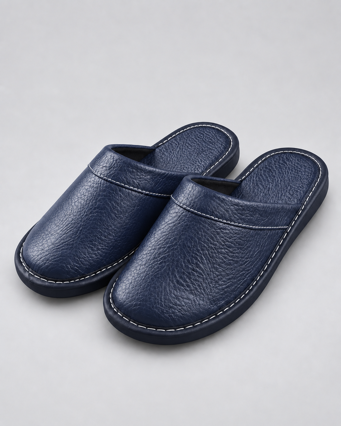 Men's Leather Slippers