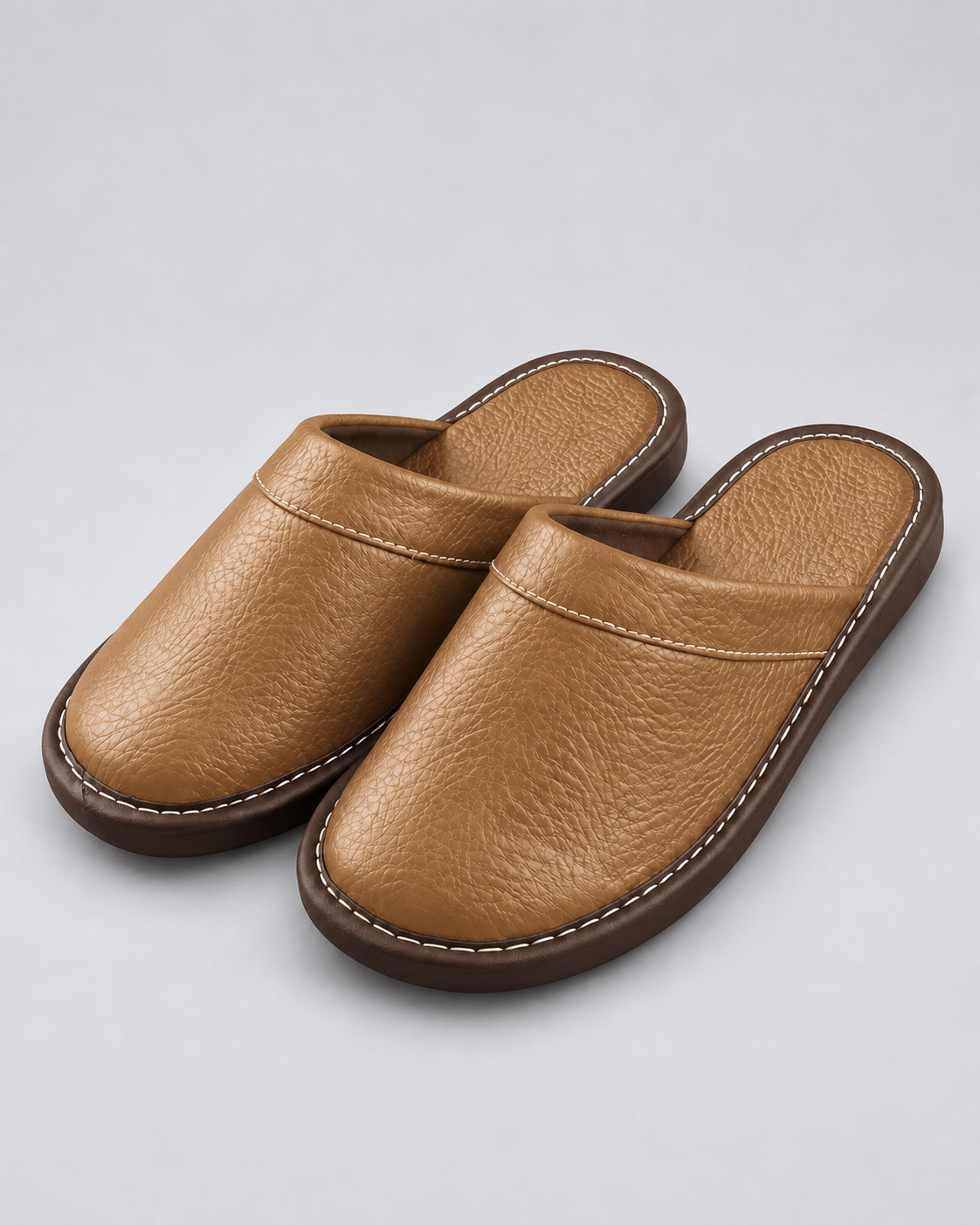 Men's Leather Slippers