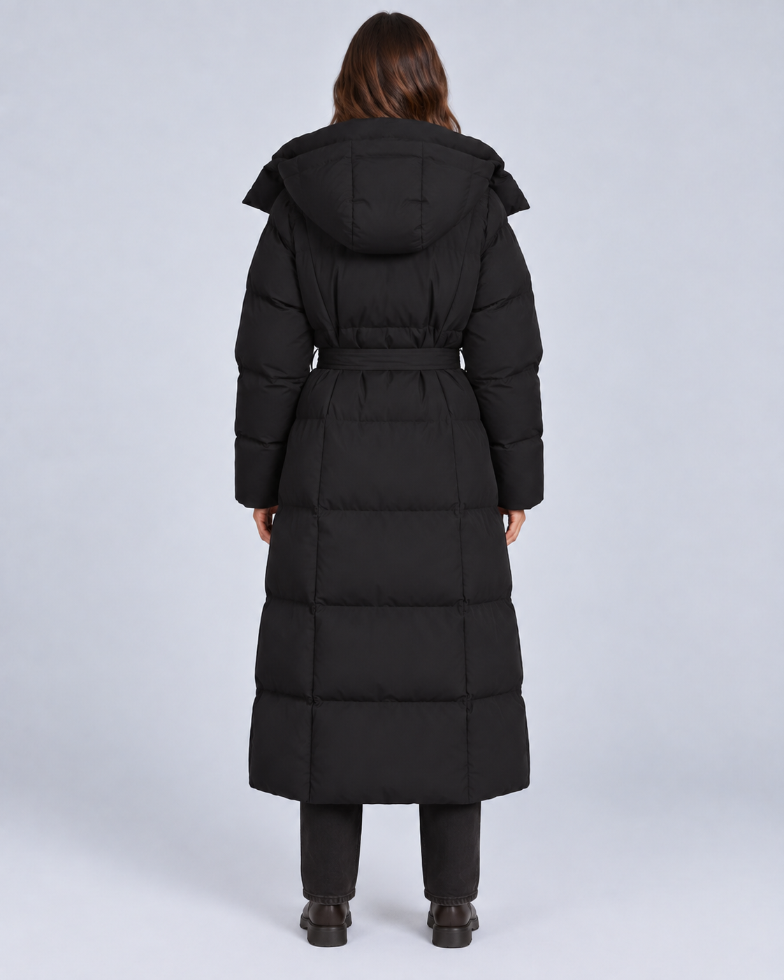 Women's Long Puffer Coat with Oversized Fit | Winter Jacket