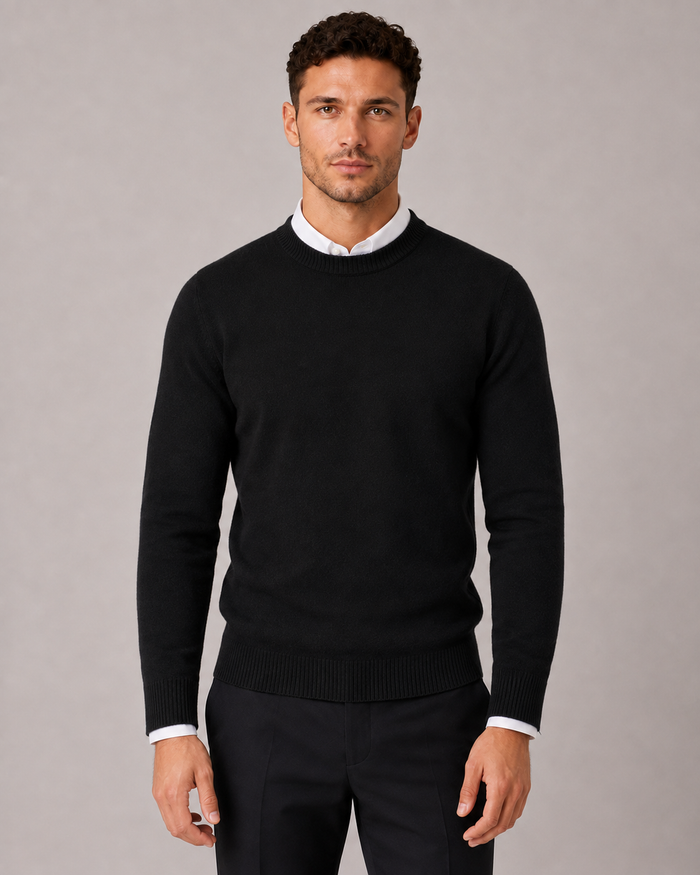 Men's Classic Knit Crew Neck Sweater