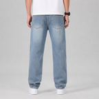 Men's Loose Fit Straight Leg Jeans