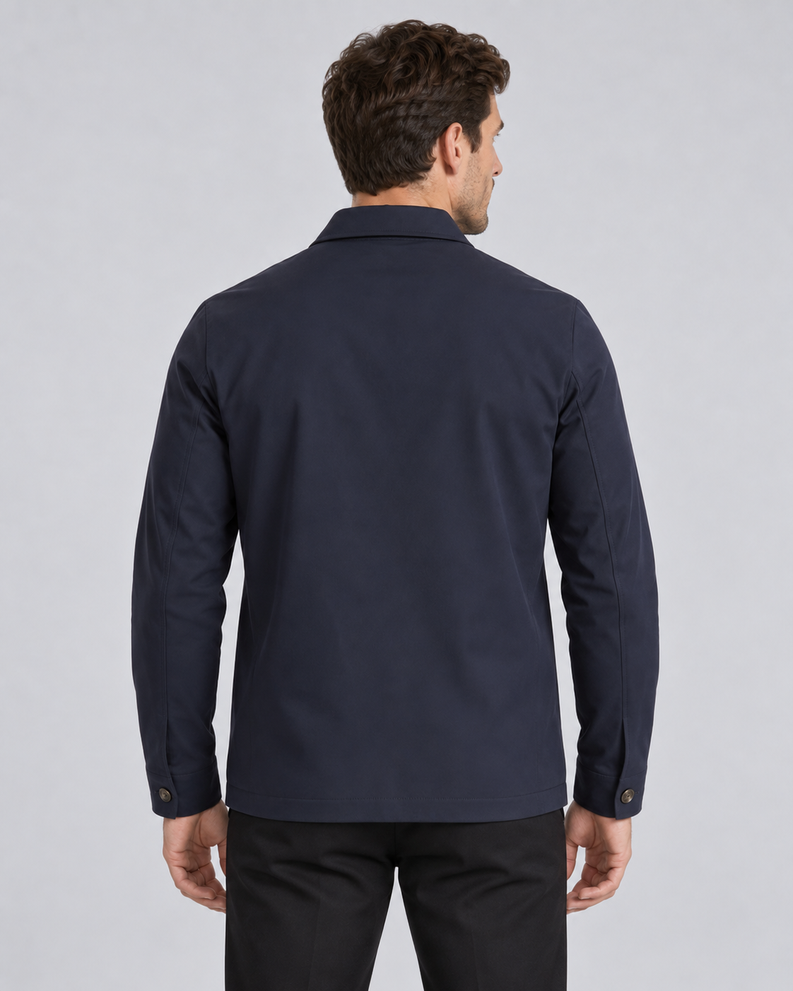 Men's Front Button-Up Blazer