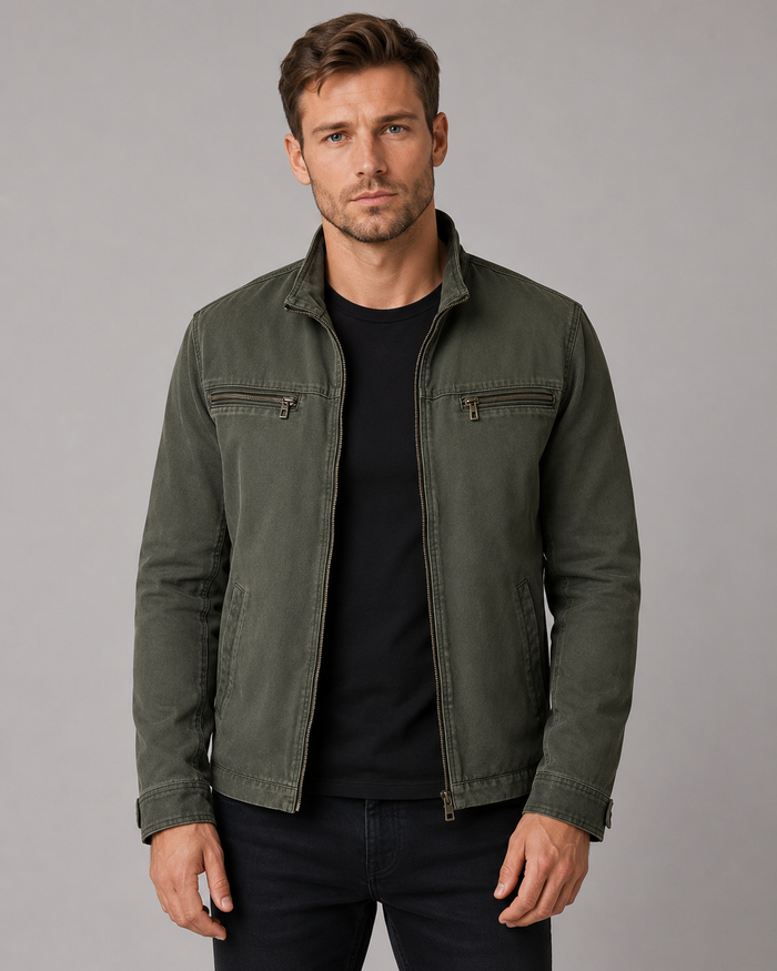 Classic Cotton Jacket for Men