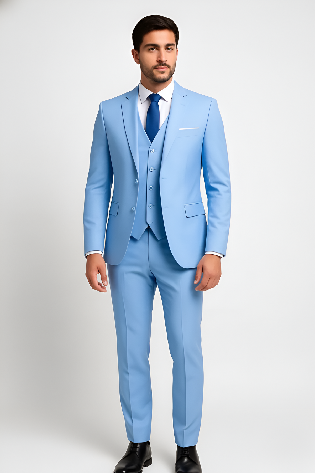 Men's Elegant Suit with Vest