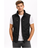 Men's Zip-Up Stand Collar Vest