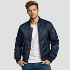 Men's Padded Bomber Jacket