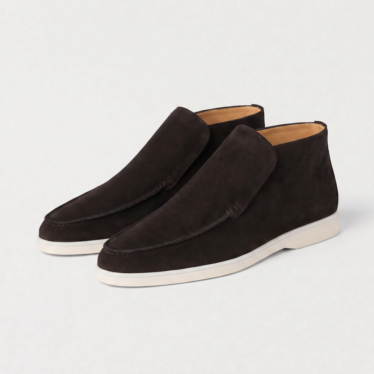 Men's Suede Slip-On Loafers