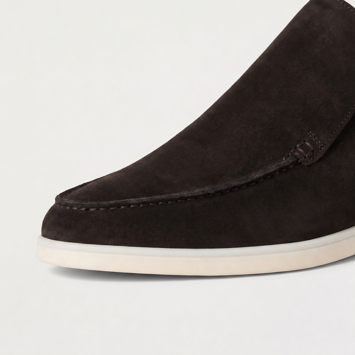 Men's Suede Slip-On Loafers