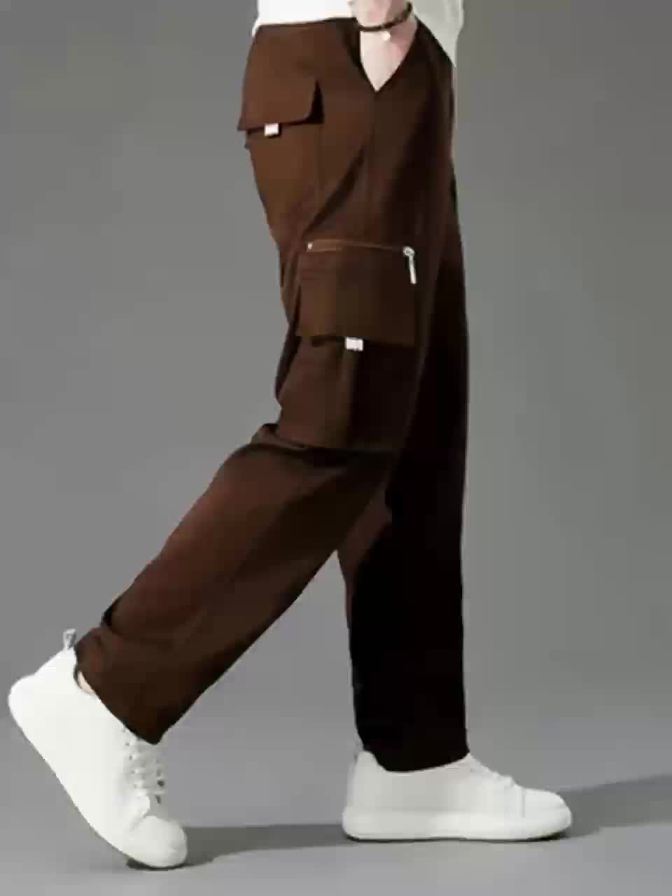 Men's Relaxed Fit Cargo Trousers