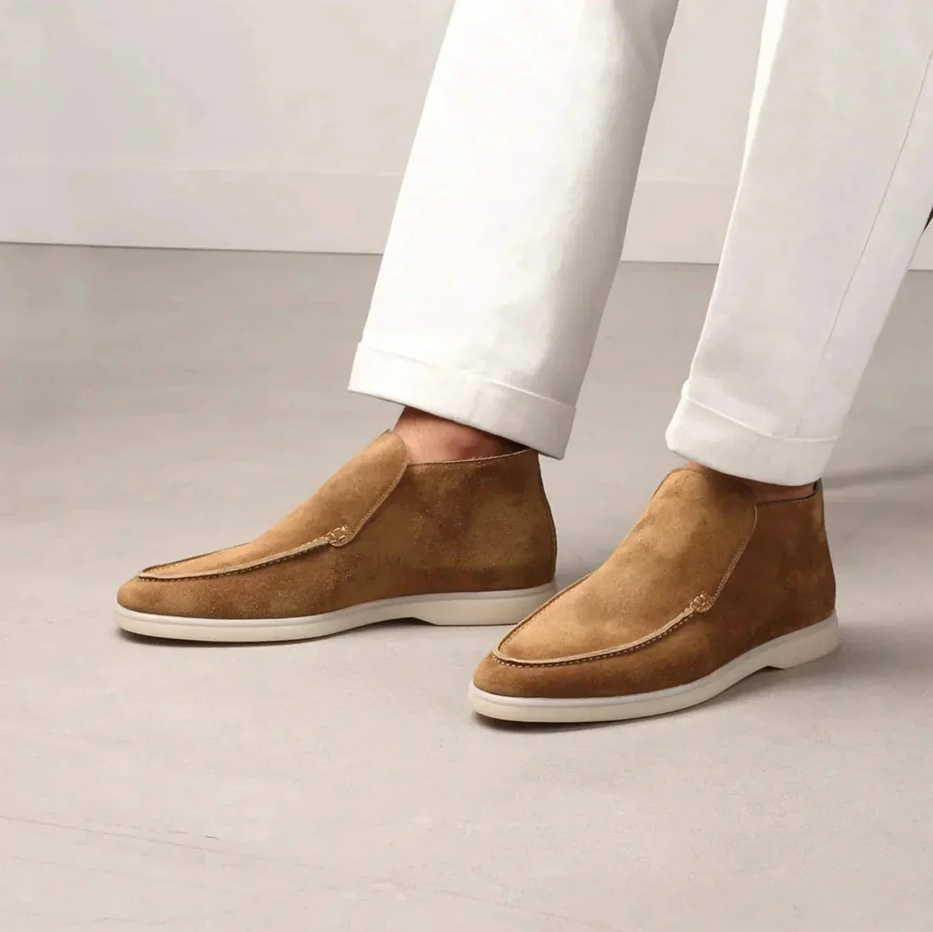 Men's Slip-On Suede Shoes