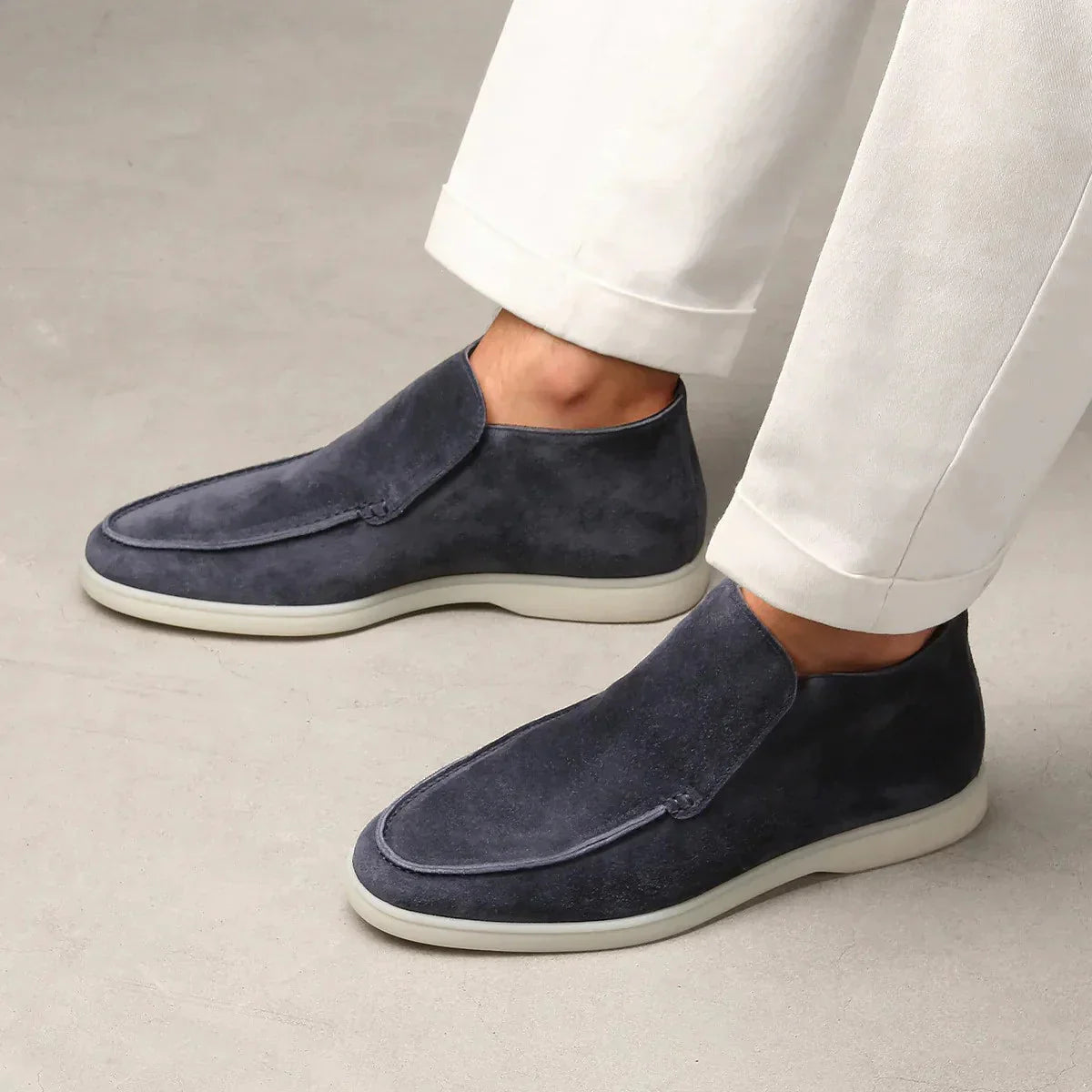 Men's Slip-On Suede Shoes