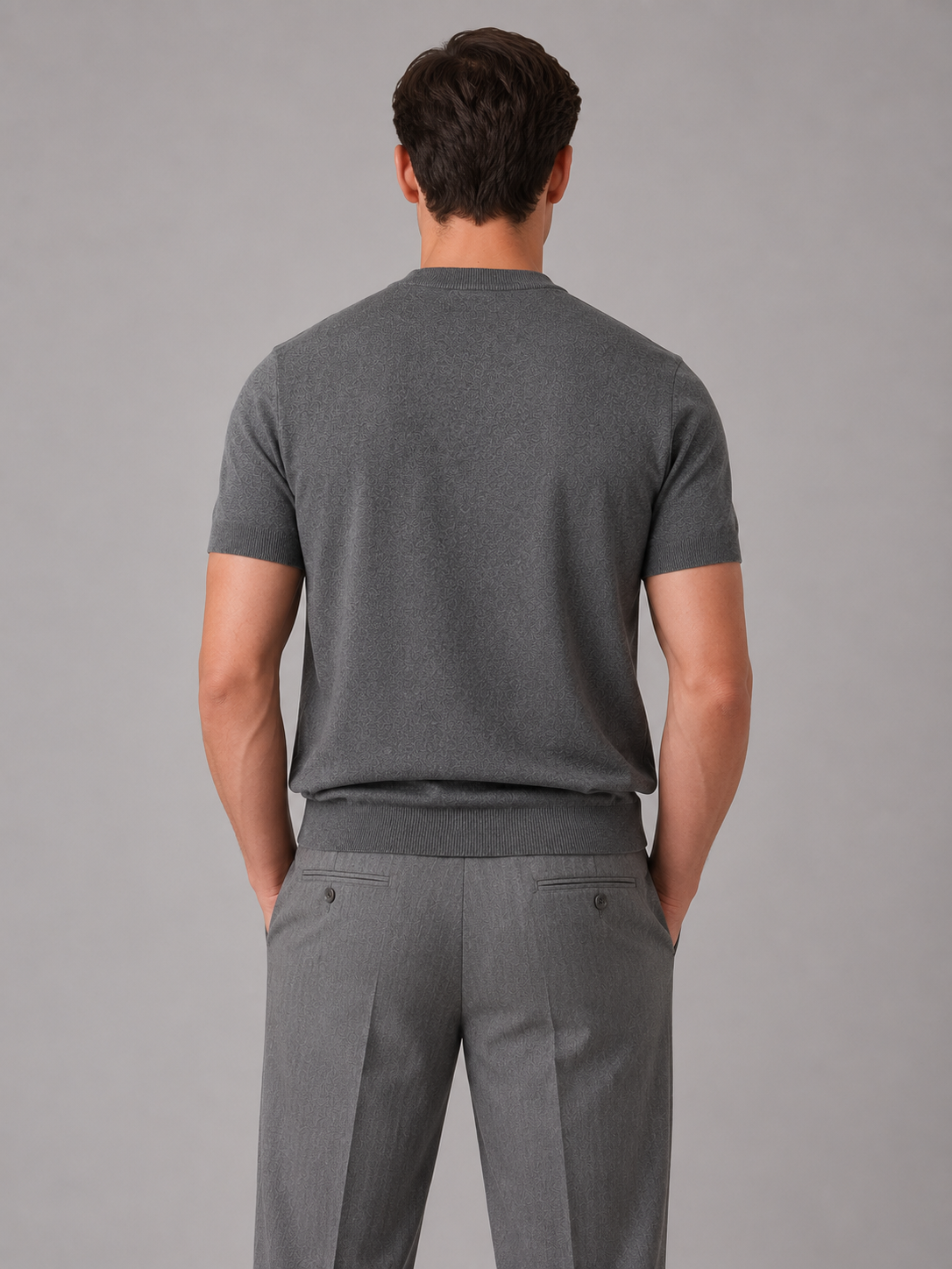 Men’s Short Sleeve Knit T-Shirt