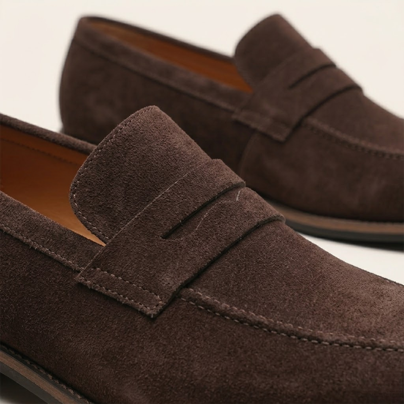 Men's Elegant Loafers Slip-On Dress Shoes