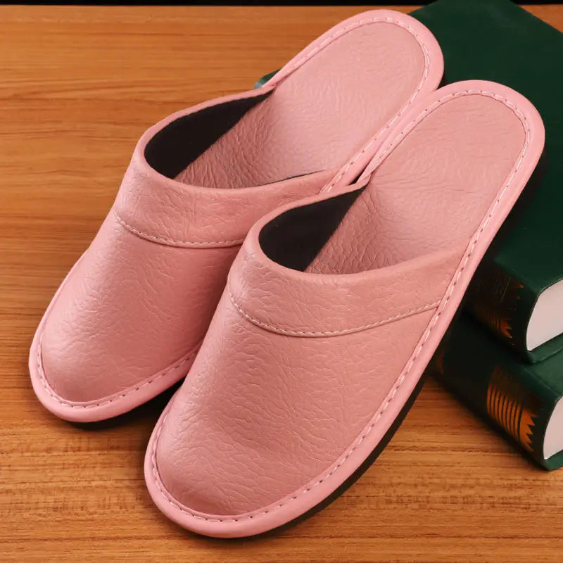Men's Leather Slippers