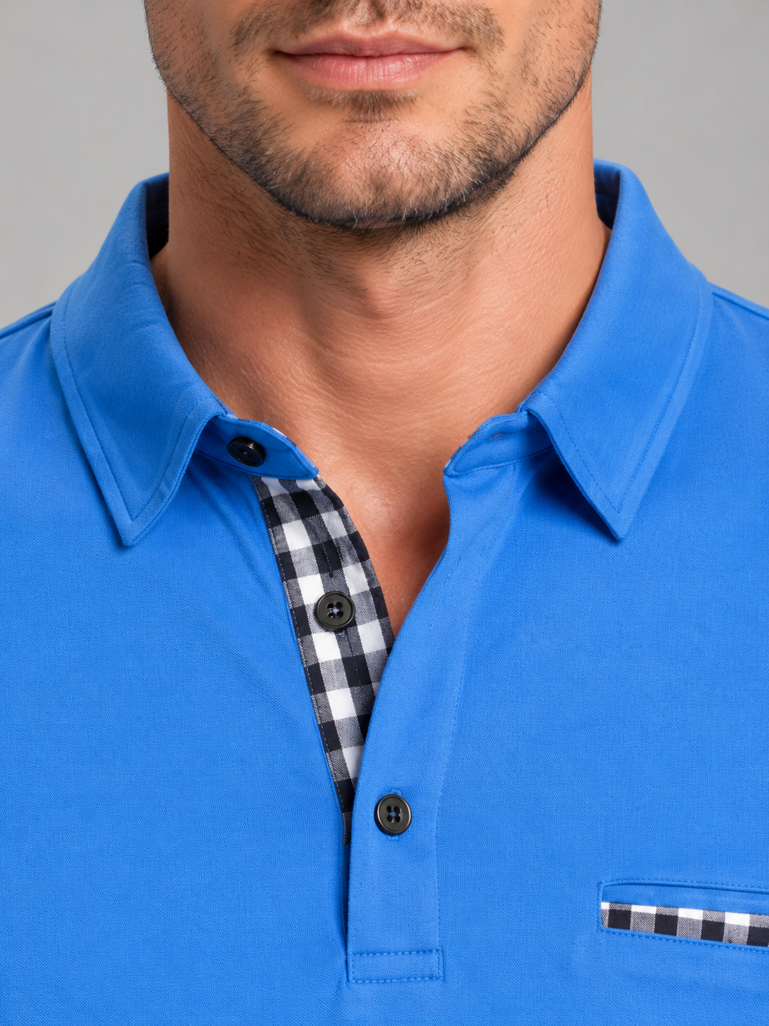 Men’s Long Sleeve Polo Shirt