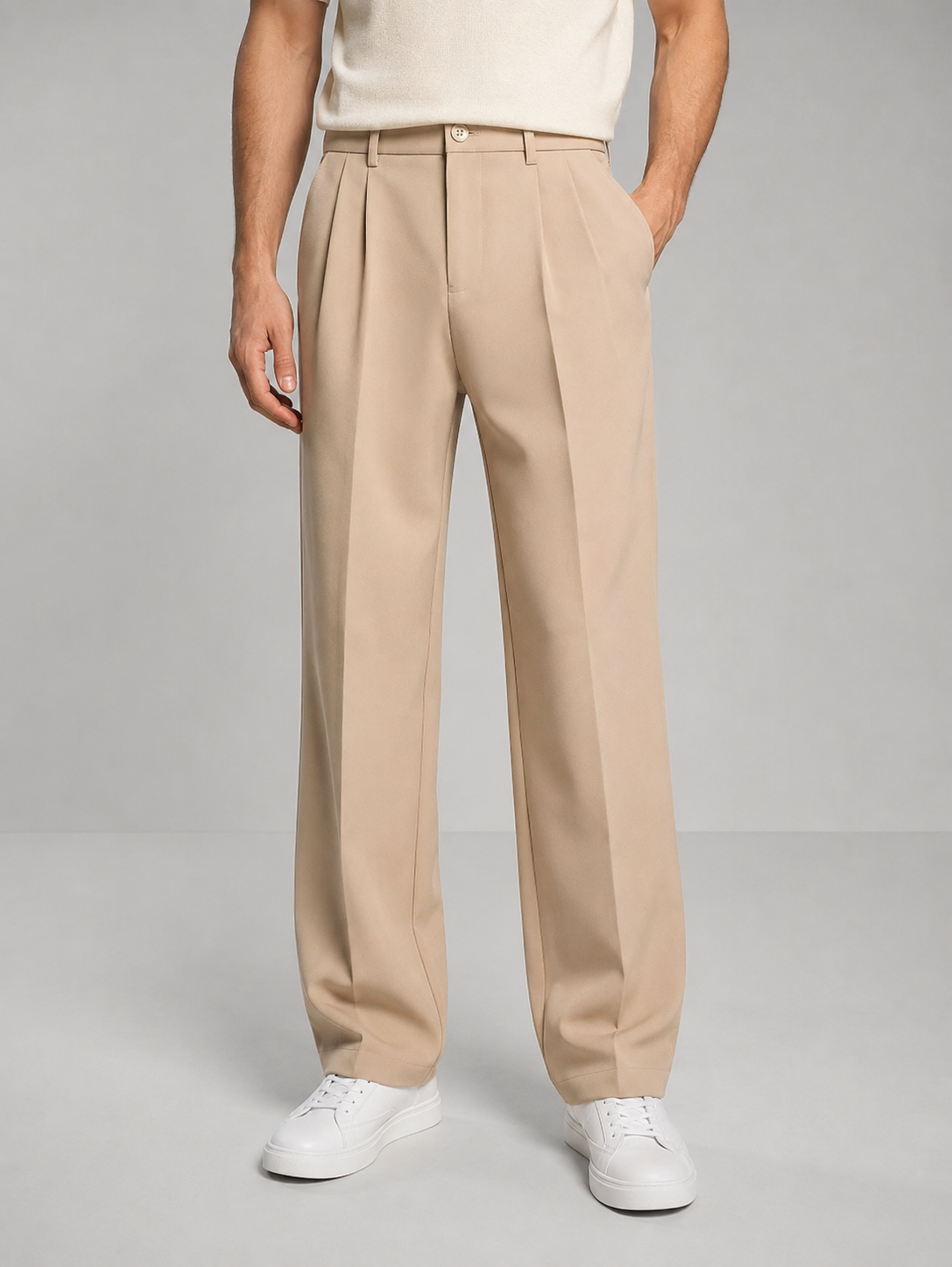 Men’s Tailored Straight Leg Trousers