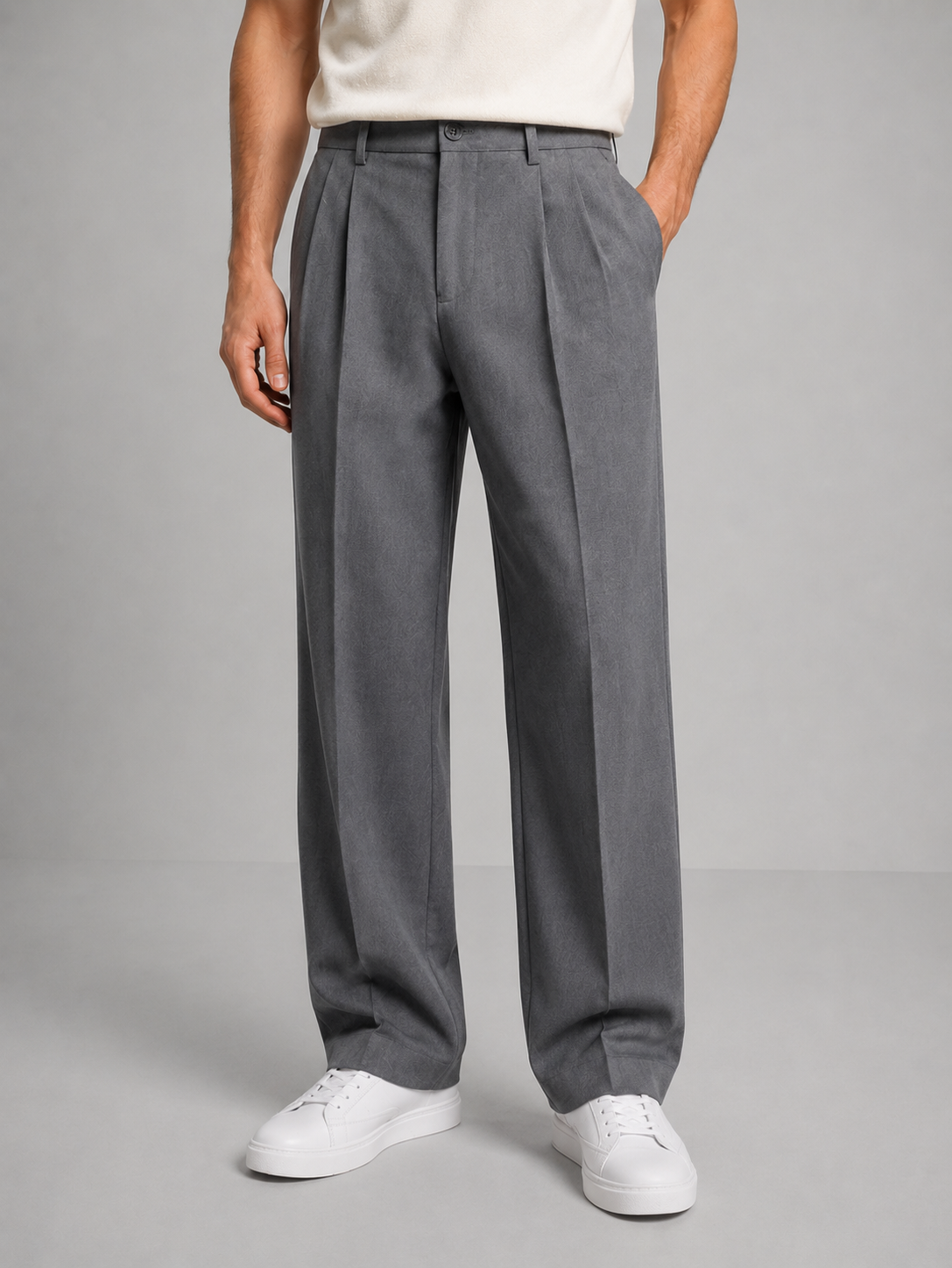 Men’s Tailored Straight Leg Trousers