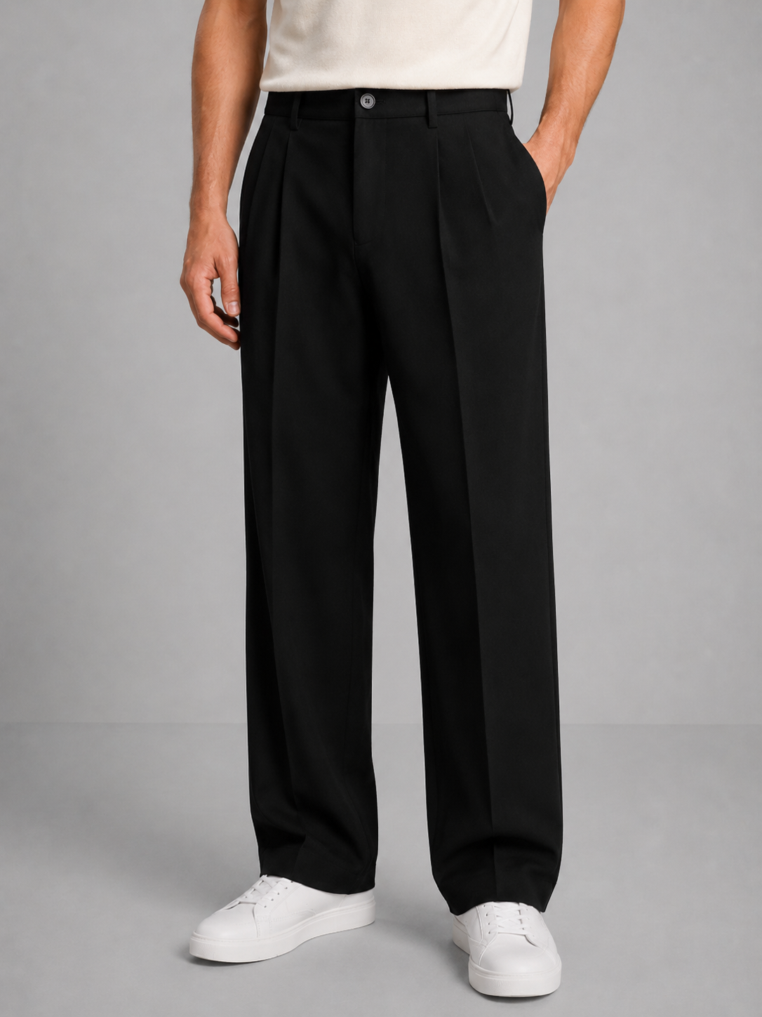 Men’s Tailored Straight Leg Trousers