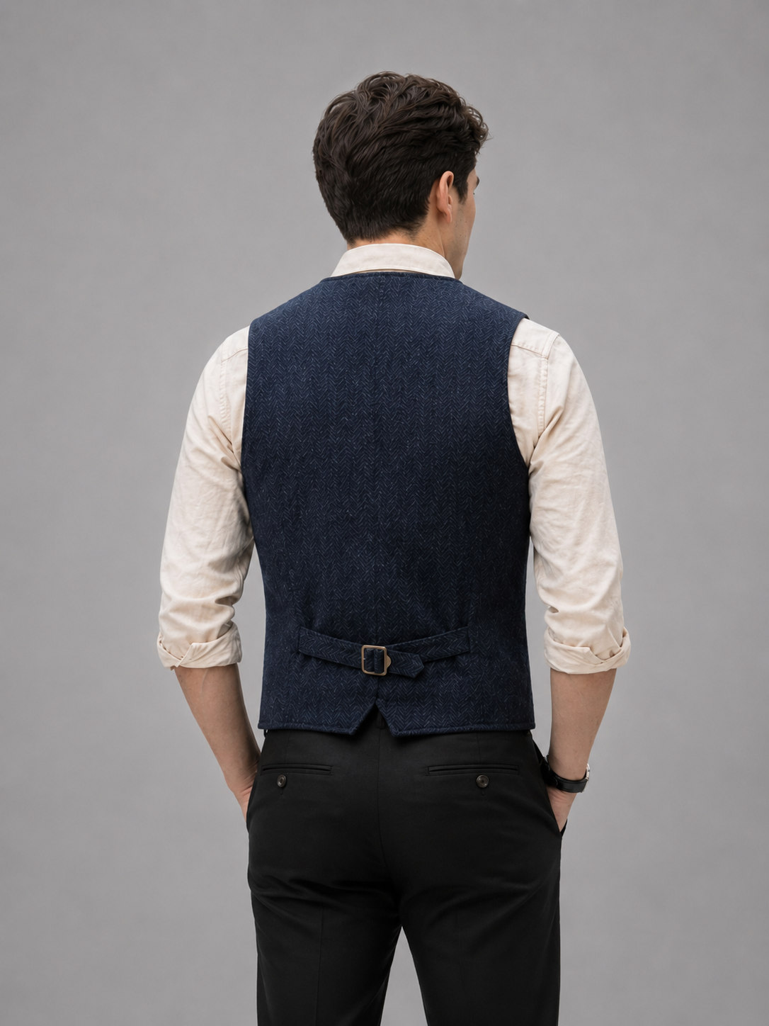 Men’s Tweed Waistcoat