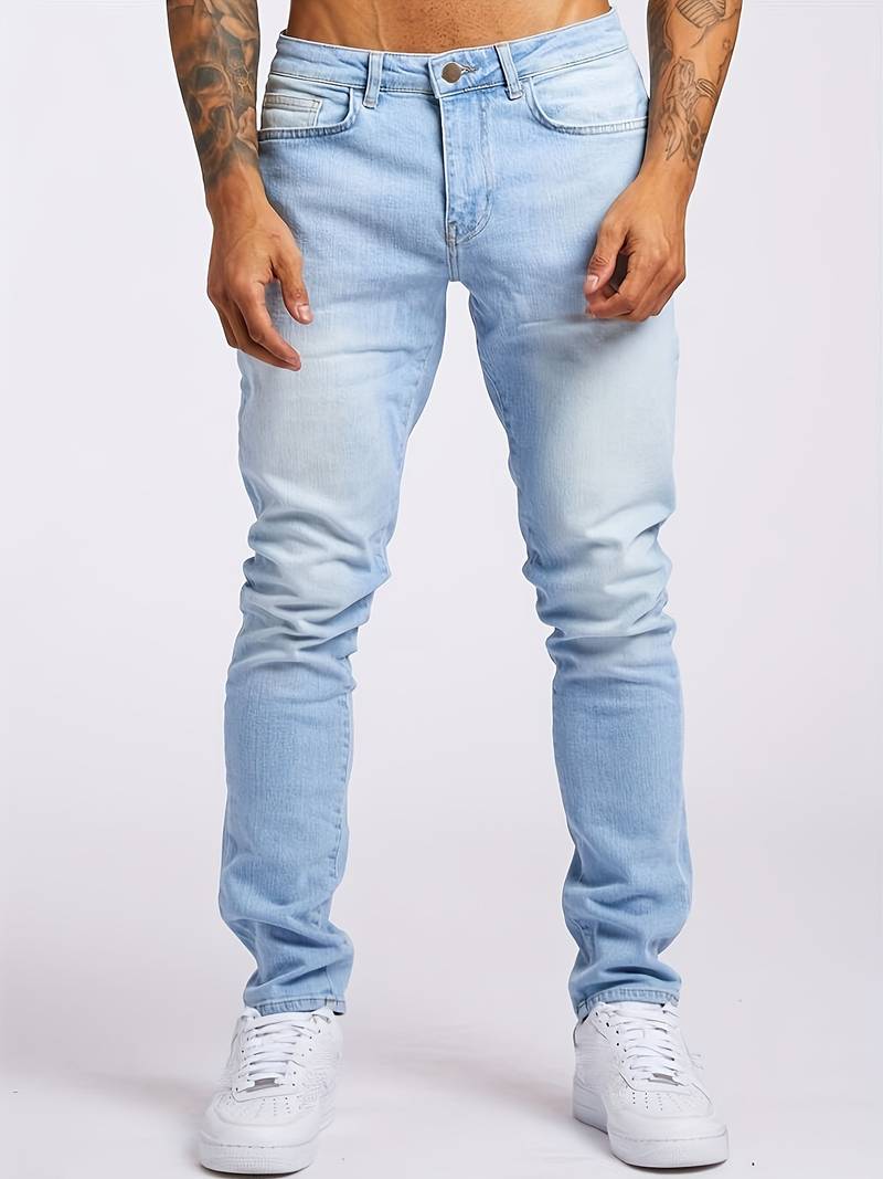 Men's Casual Denim Jeans for Everyday Wear