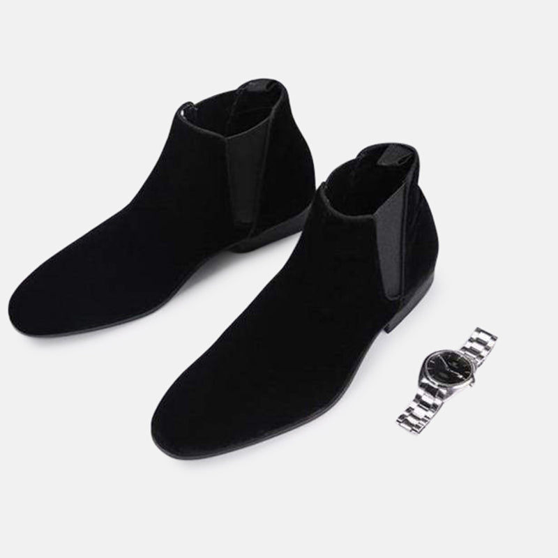 Men’s Suede Chelsea Boots