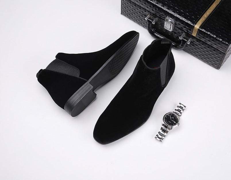 Men’s Suede Chelsea Boots