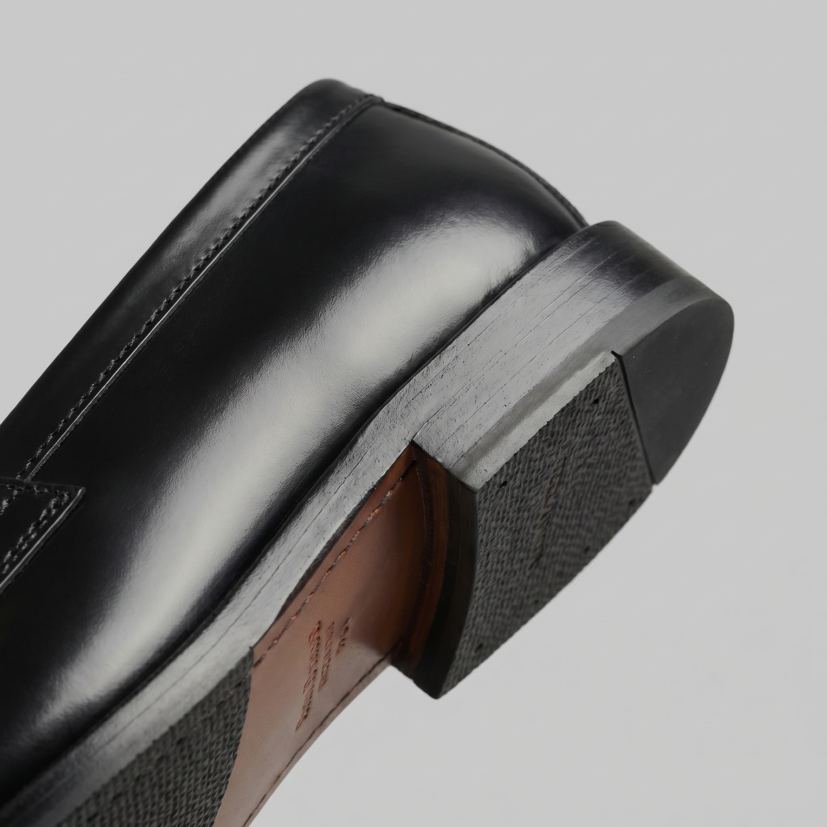 Men's Leather-Look Penny Loafers