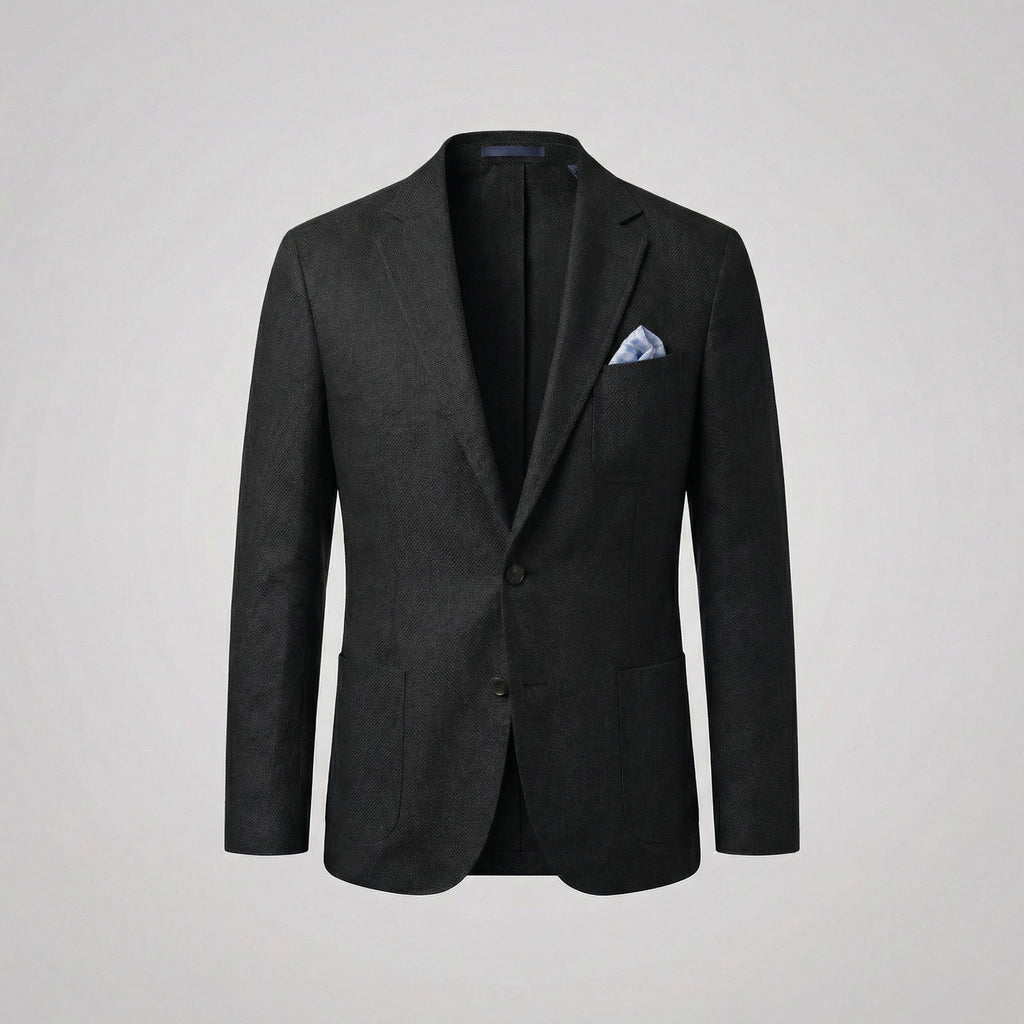 Men's Slim Fit Linen-Blend Blazer