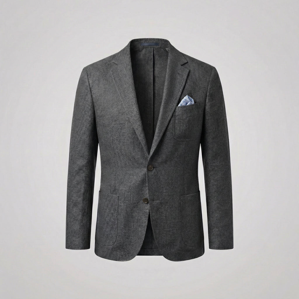 Men's Slim Fit Linen-Blend Blazer