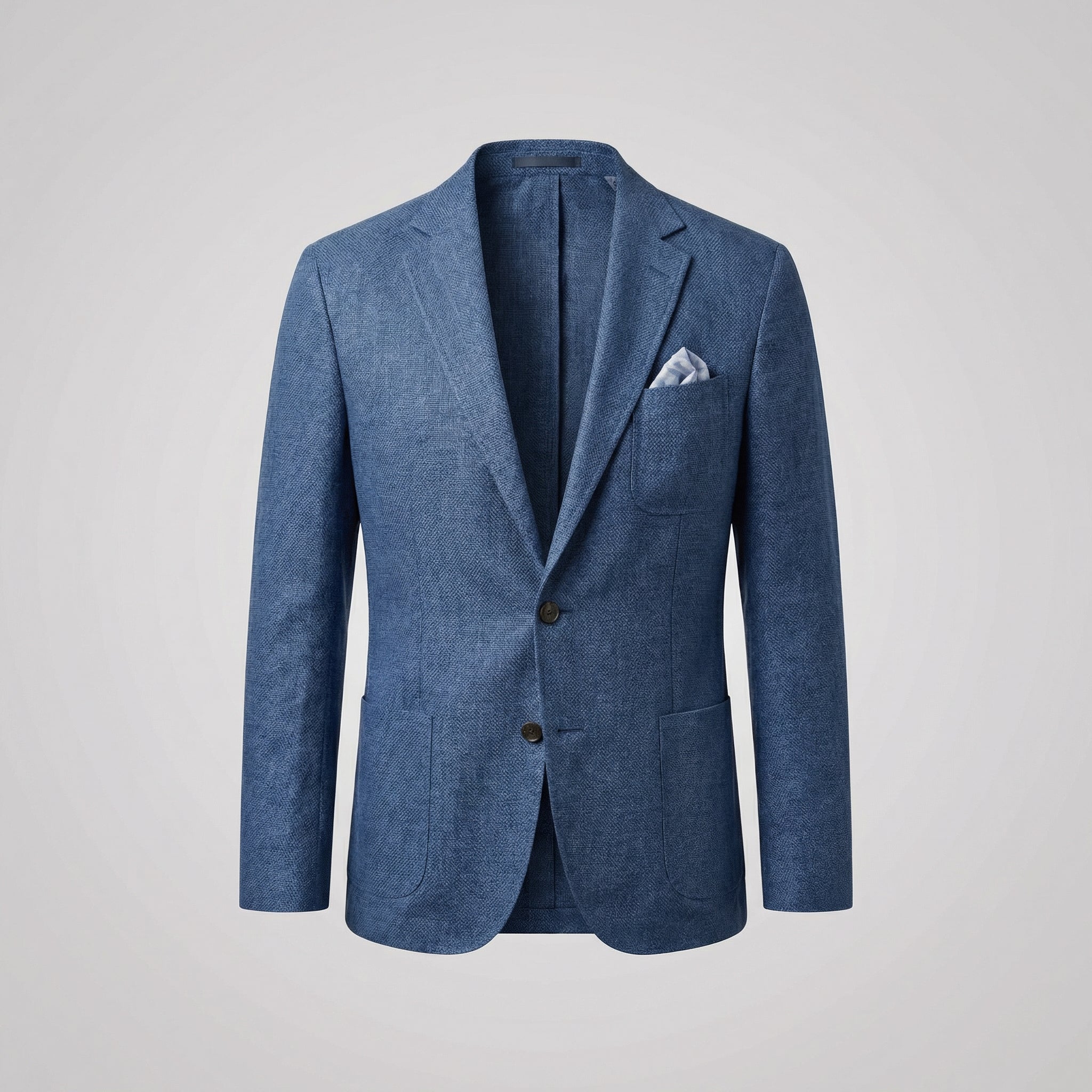 Men's Slim Fit Linen-Blend Blazer