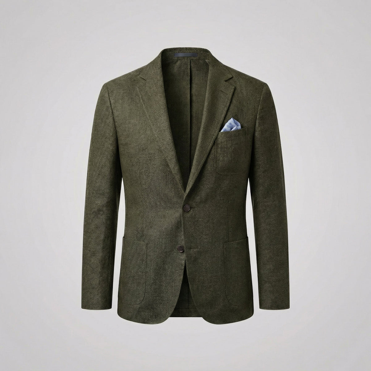 Men's Slim Fit Linen-Blend Blazer