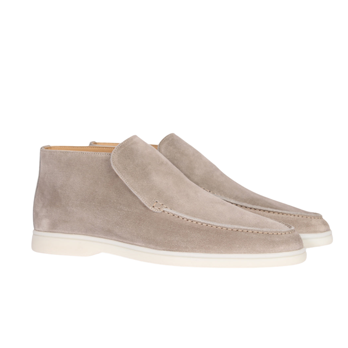 Suede high shoes