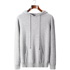 Fine Knit Wool Hoodie